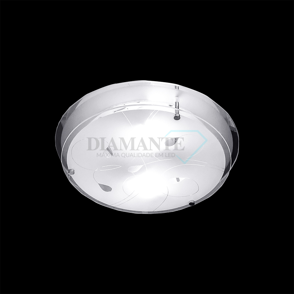 PLAFON DECORATIVO DIAMANTE SC018 RDND