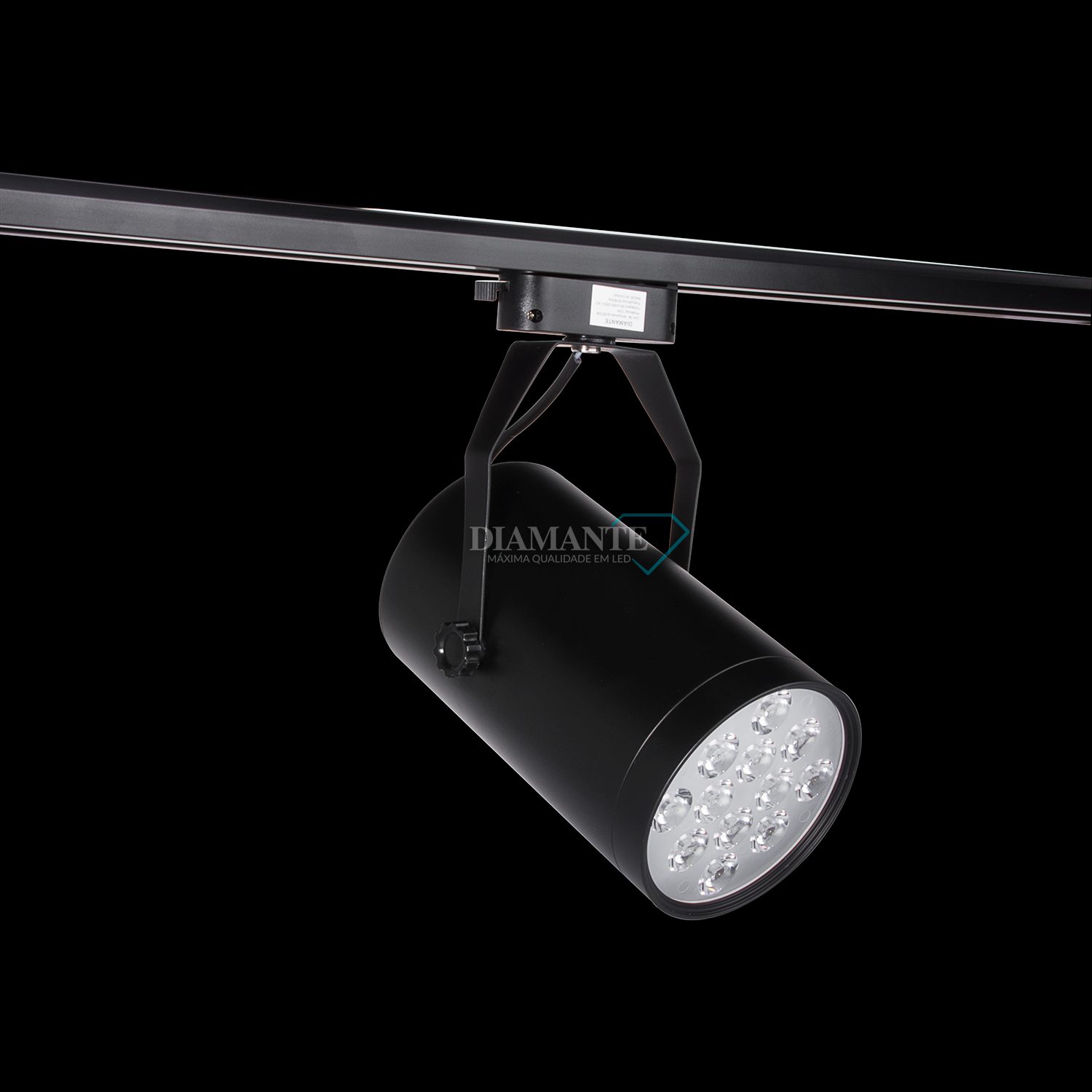 SPOT P/ TRILHO DIAMANTE 12W-6000K