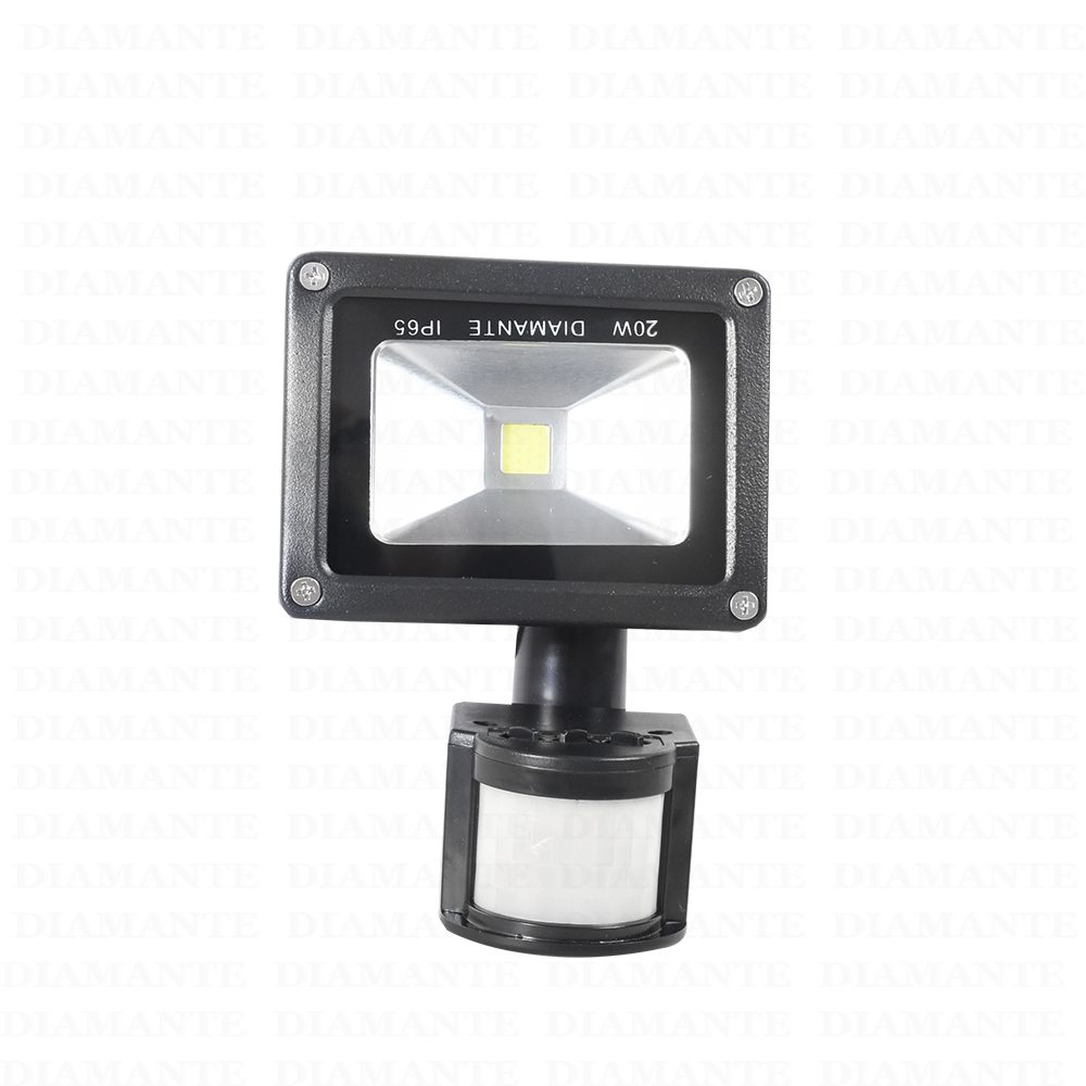 REFLETOR C/ SENSOR DIAMANTE 20W