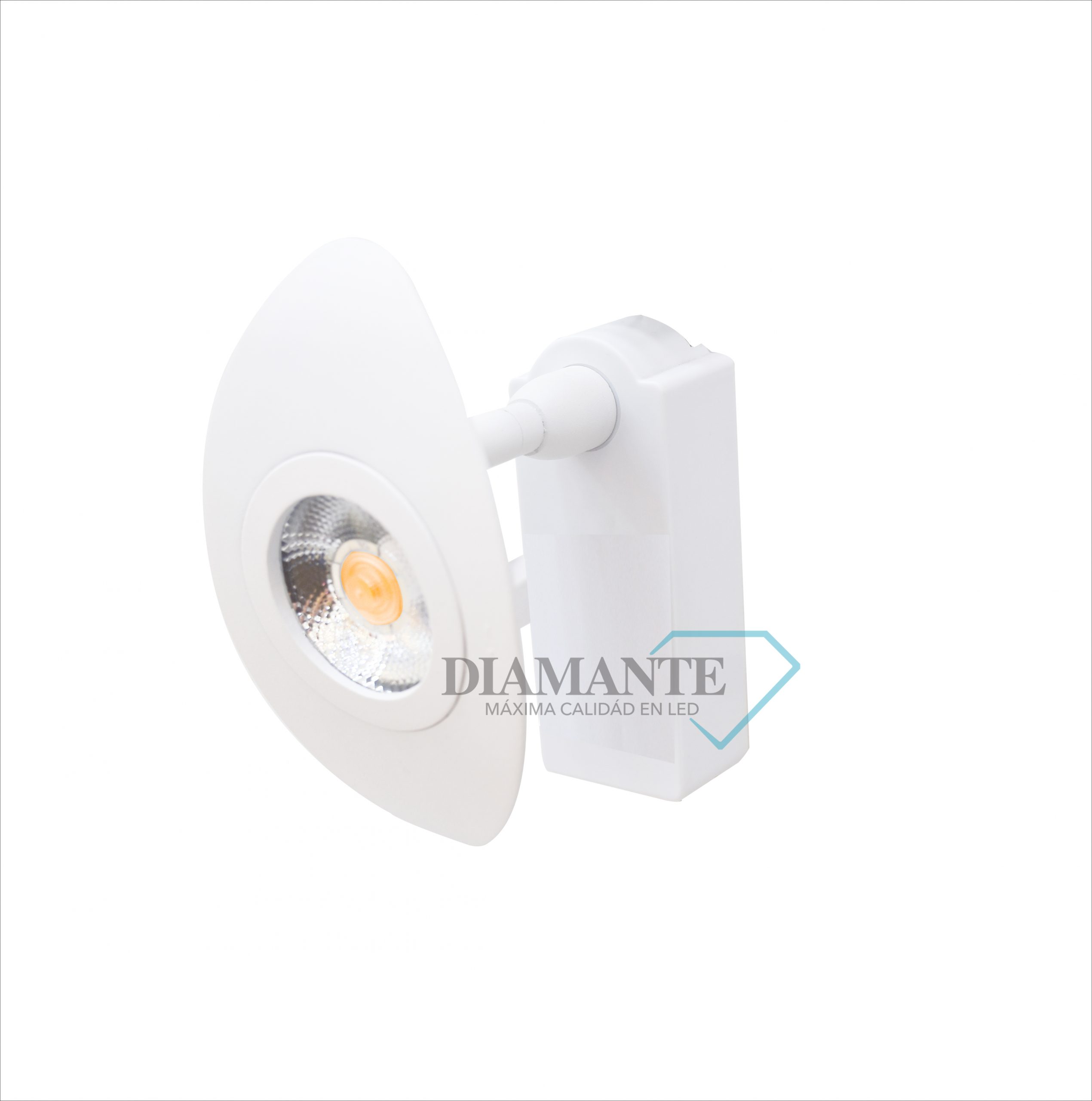 SPOT P/ TRILHO DIAMANTE 10W-3000K