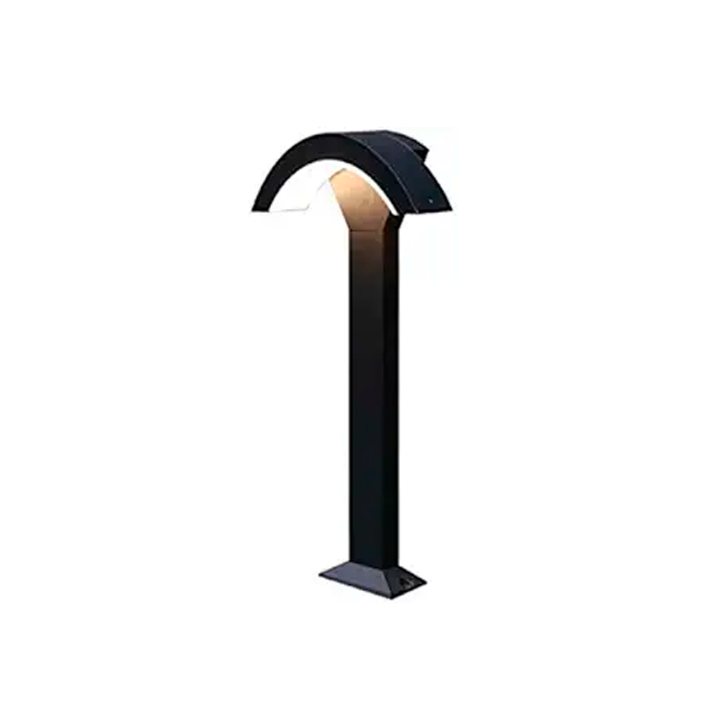 JARDÍN 555A/L 600 BLACK 3000K 24W