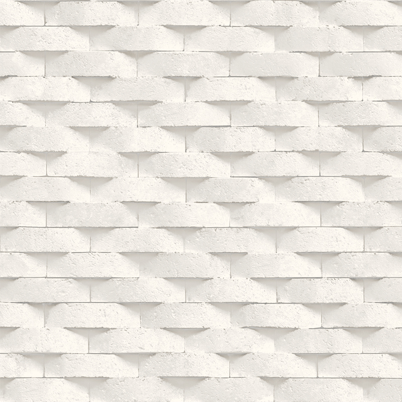 PAPEL DE PAREDE BLOCOS EM 3D BRANCO