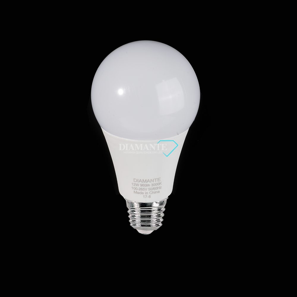 BULBO LED DIAMANTE 12W-3000K