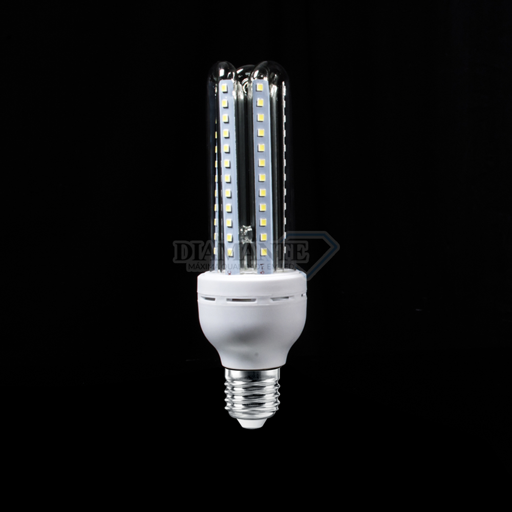LÂMPADA LED 3U DIAMANTE 16W-3000K