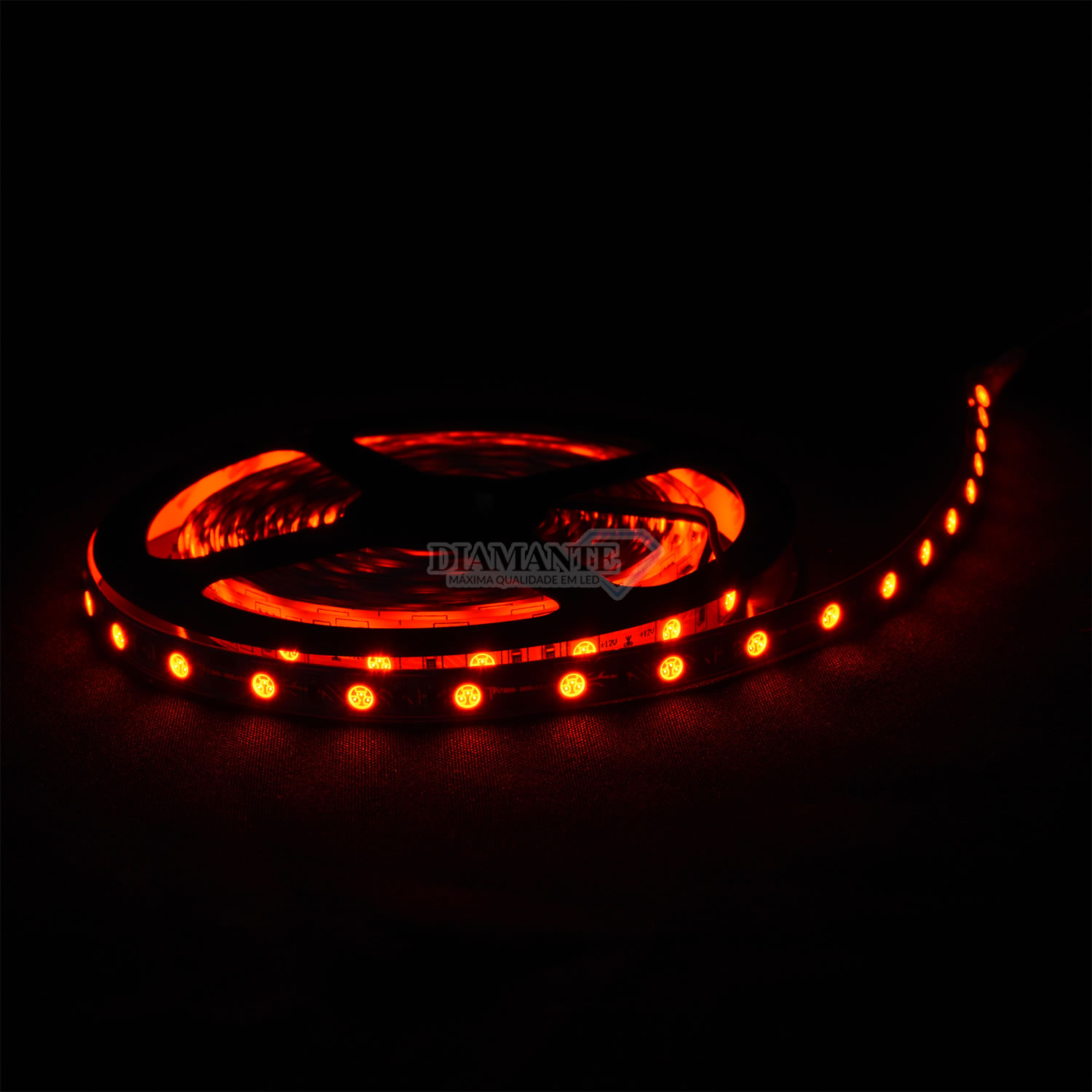 FITA DE LED 50-50 DIAMANTE  VERMELHO
