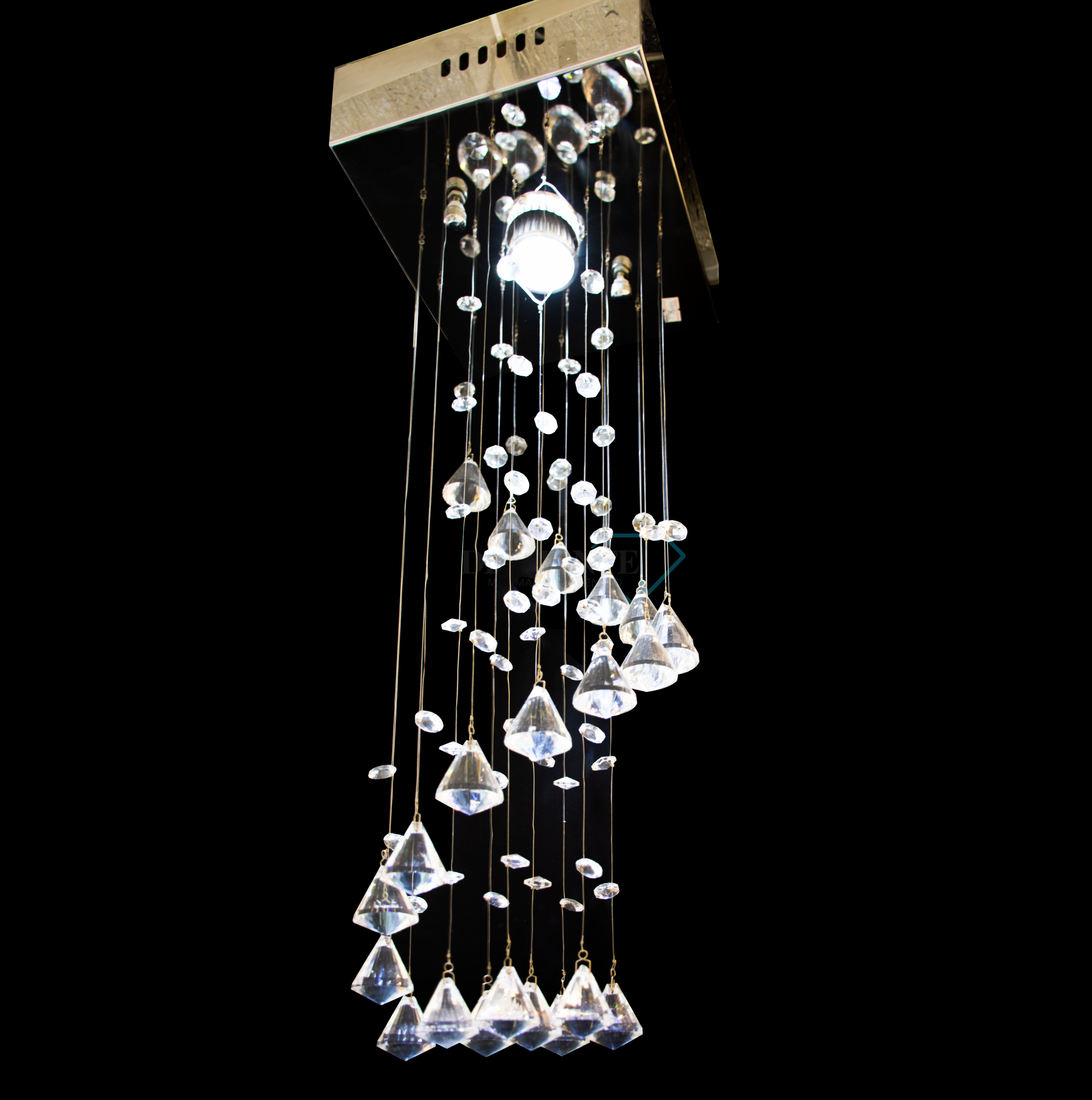 LUSTRE CASCATA DIAMANTE 8809