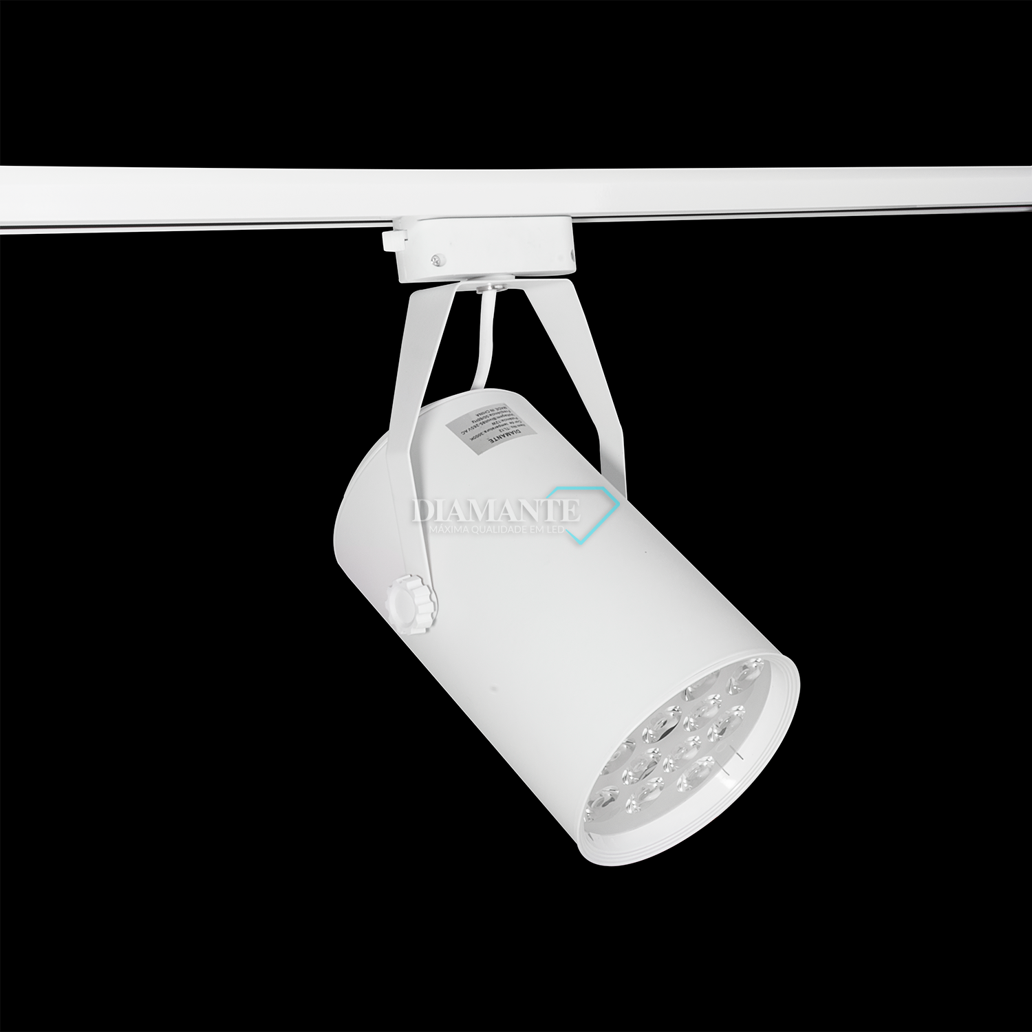 SPOT P/ TRILHO DIAMANTE 12W-6000K