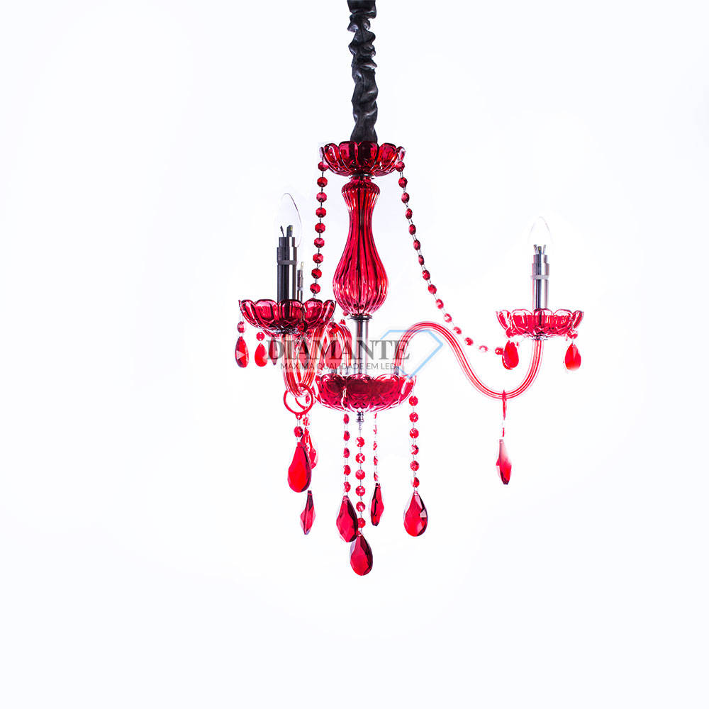 LUSTRE CANDELABRO DIAMANTE 1113-3